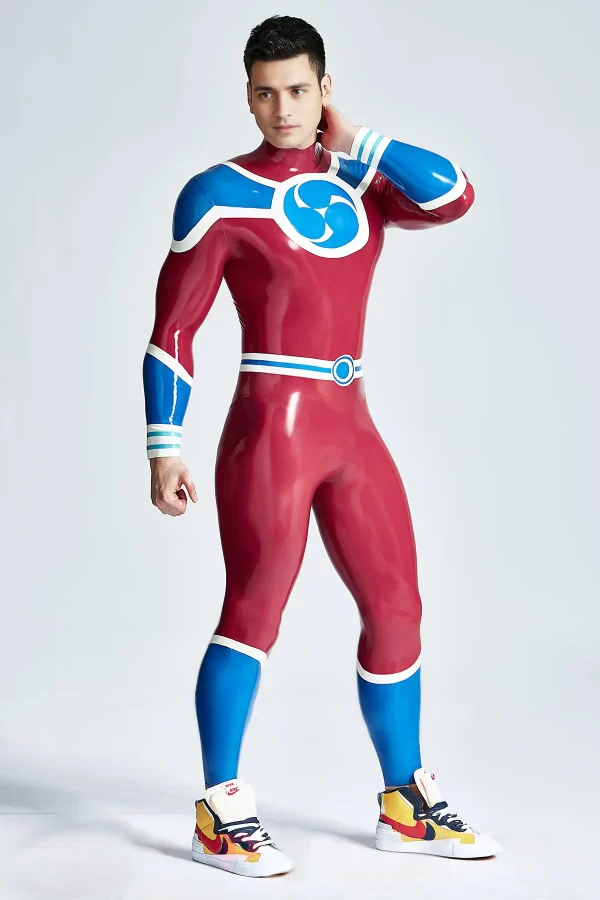 Latex Male Captain 999 Catsuit