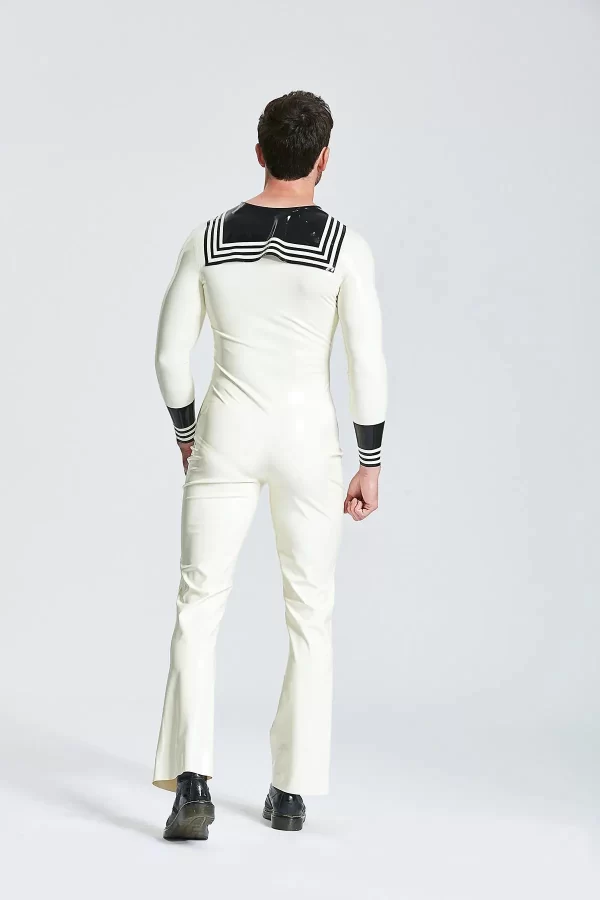 Latex Male Ship Ahoy Jumpsuit