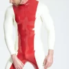 Latex Male Asymmetric Catsuit