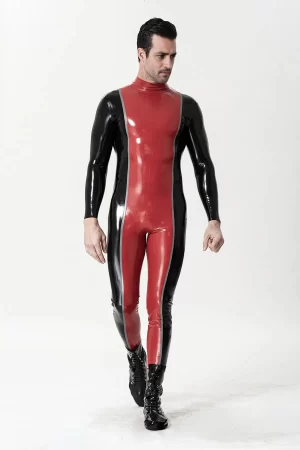 Latex Male Prince Regal Catsuit