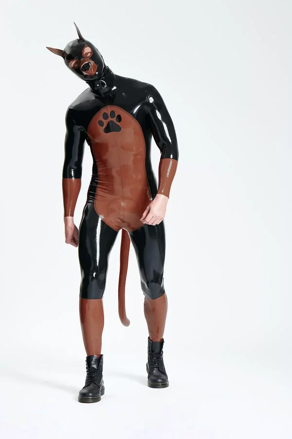 Latex Male Irish Wolfhound Suit