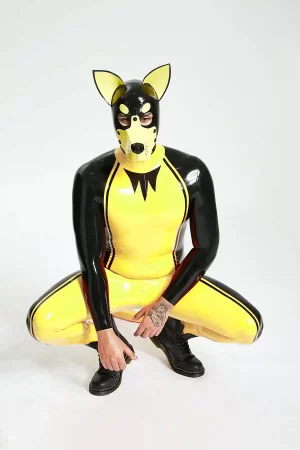 Latex Male Kinky Kelpie Catsuit