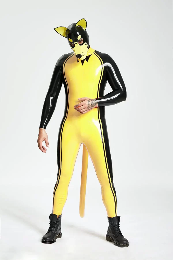 Latex Male Kinky Kelpie Catsuit