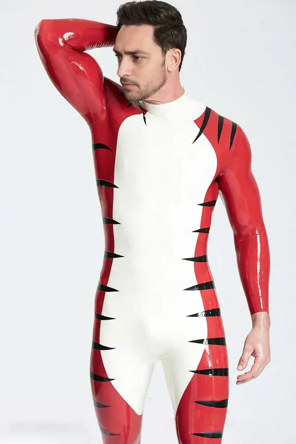 Latex Male Tigris Catsuit