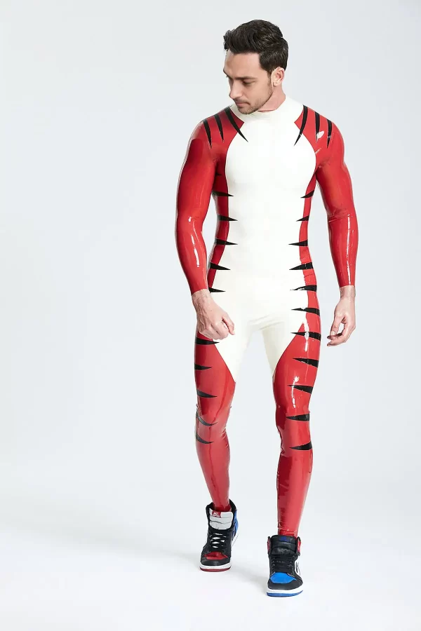 Latex Male Tigris Catsuit