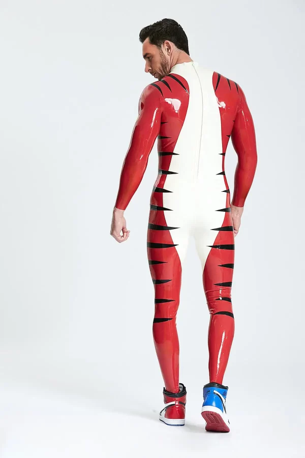 Latex Male Tigris Catsuit