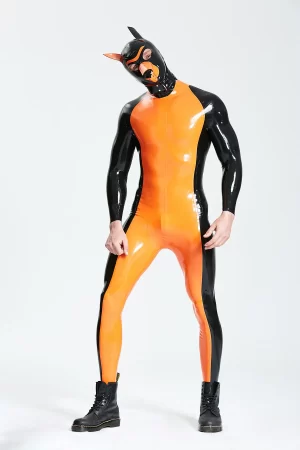 Latex Male Yuppy Puppy Catsuit