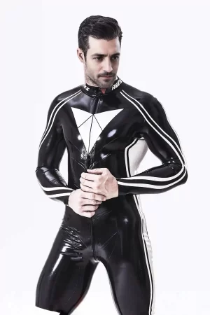 Latex Male Moto-Elite Catsuit