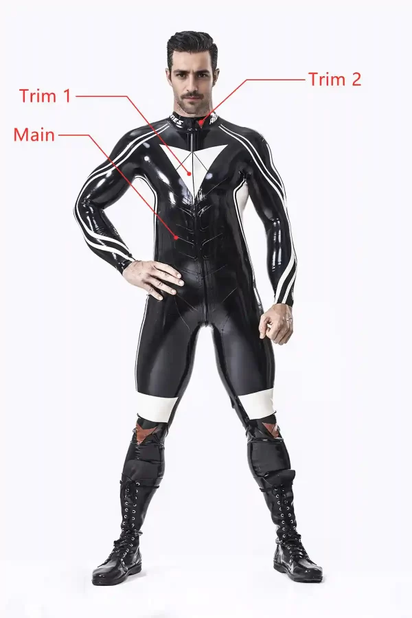 Latex Male Moto-Elite Catsuit