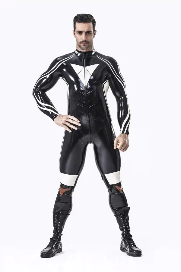 Latex Male Moto-Elite Catsuit