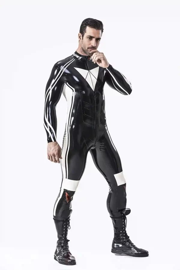 Latex Male Moto-Elite Catsuit