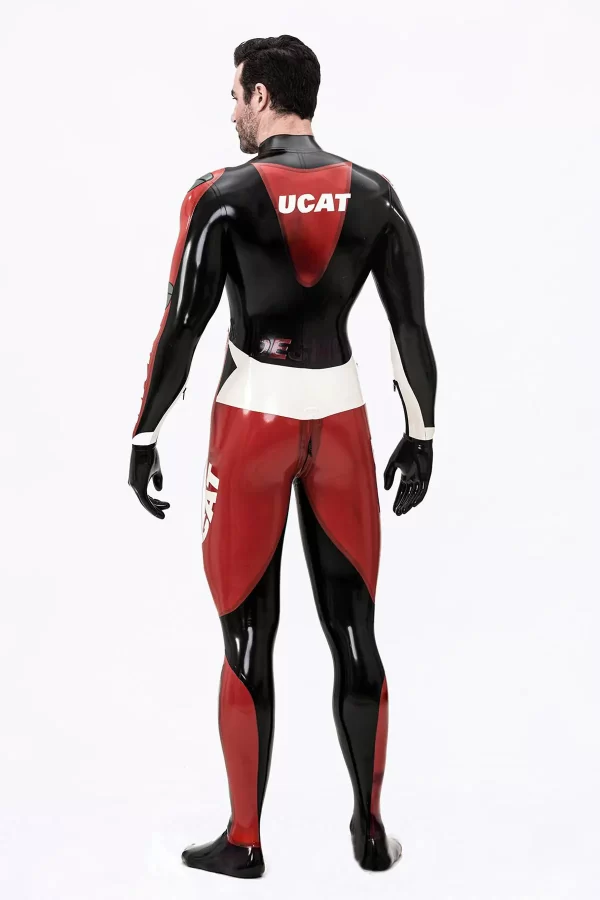 Latex Male Moto-Pro Catsuit