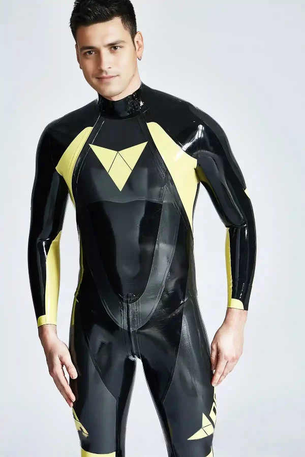 Latex Male Moto-T-Age Catsuit