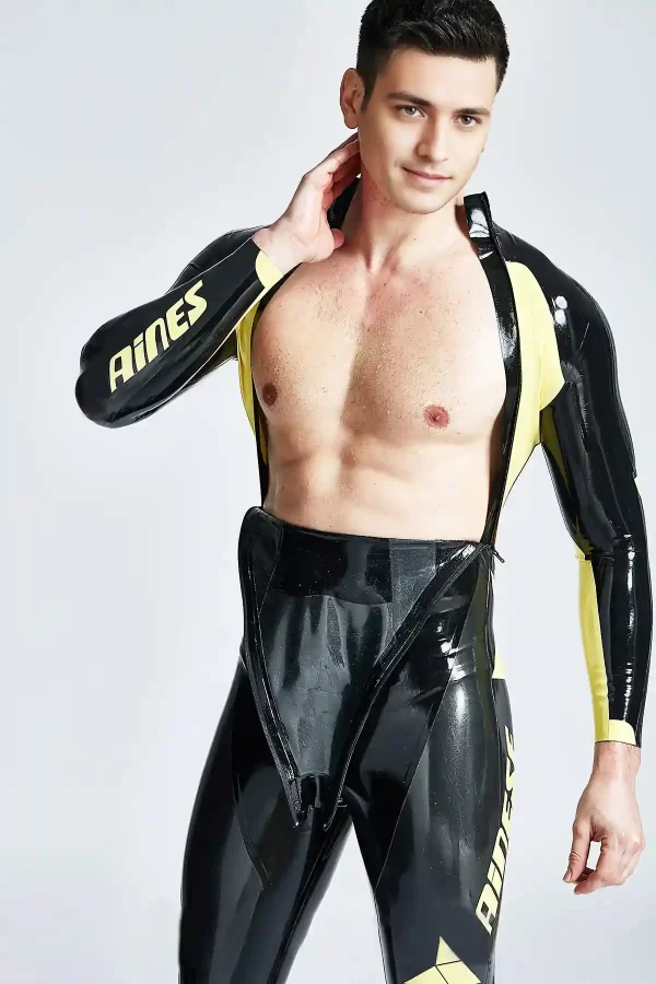 Latex Male Moto-T-Age Catsuit