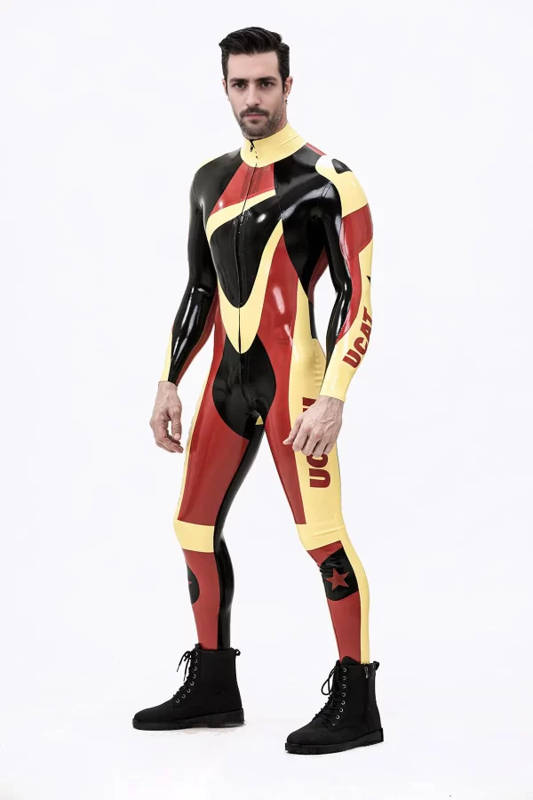 Latex Male Moto-Pronto Catsuit