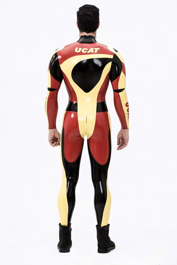 Latex Male Moto-Pronto Catsuit