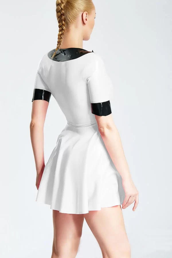 Latex Wendy Waitress Uniform Dress