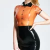 Latex Wendy Waitress Uniform Dress