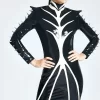 Latex Translucent Short Dressing Gown