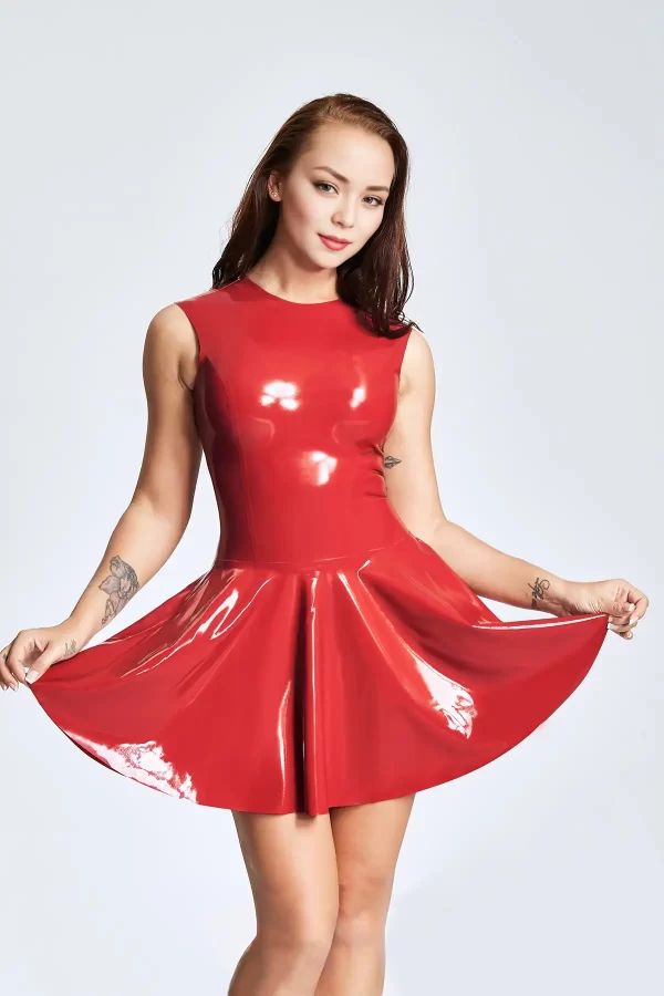 Latex Vivian Swing Dress