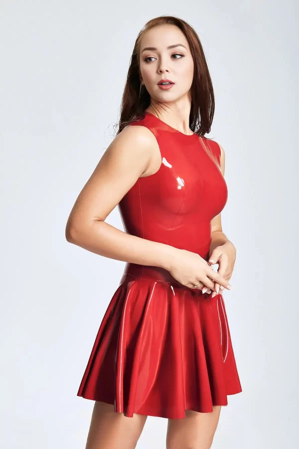 Latex Vivian Swing Dress