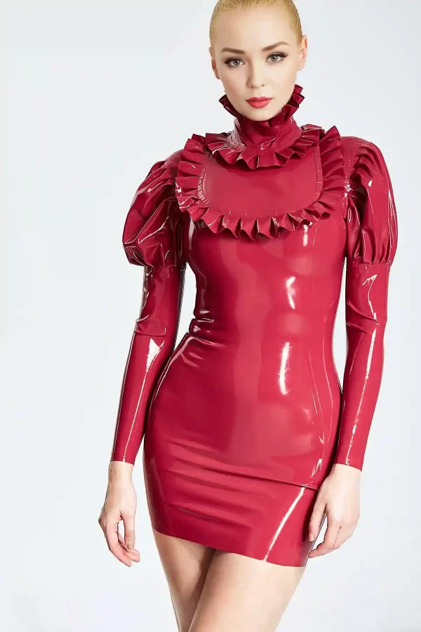 Latex Juliette Formal Micro Dress