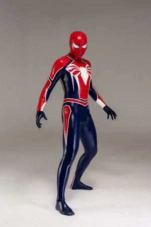 Latex Male Spidey Two Latex Costume Catsuit