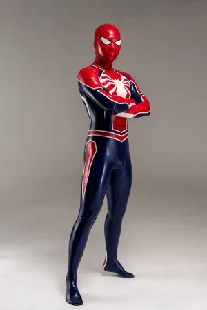 Latex Male Spidey Two Latex Costume Catsuit