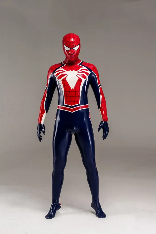 Latex Male Spidey Two Latex Costume Catsuit