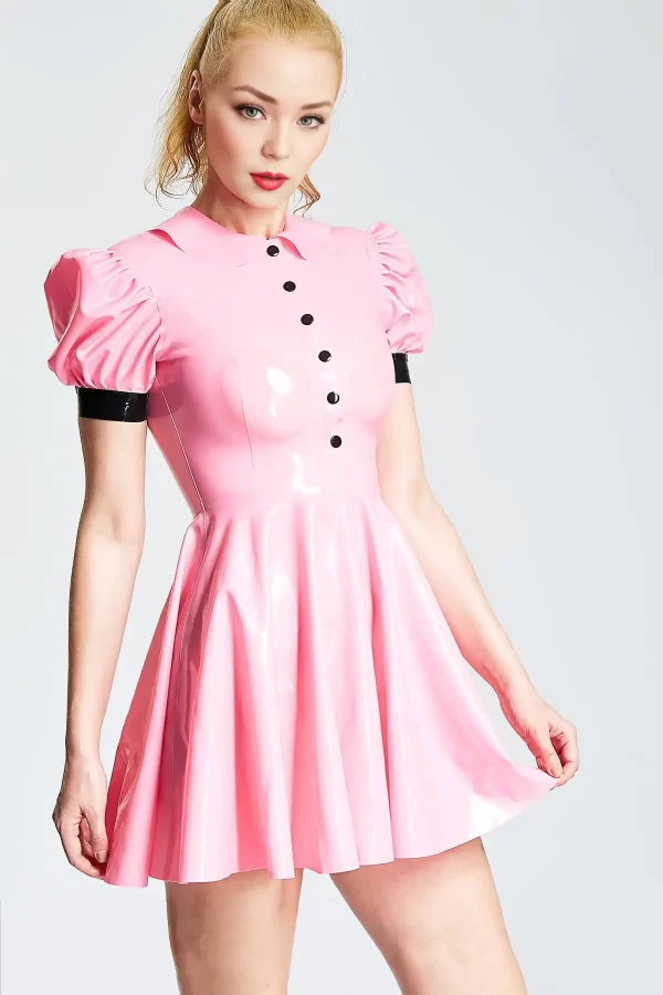 Latex Lolita Maid Dress & Apron