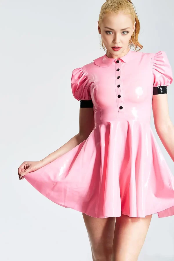 Latex Lolita Maid Dress & Apron