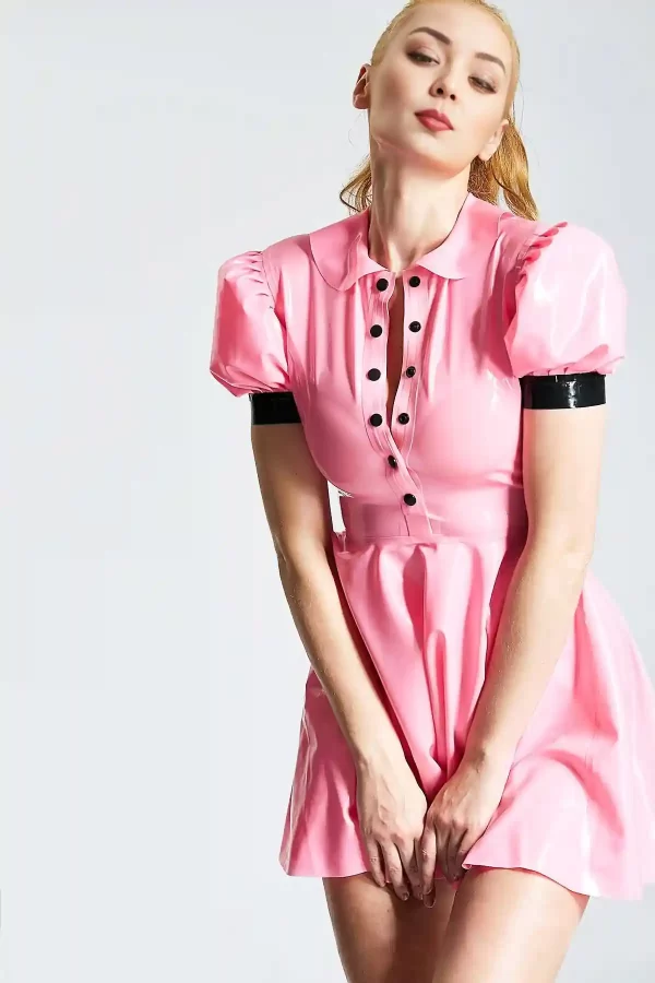 Latex Lolita Maid Dress & Apron