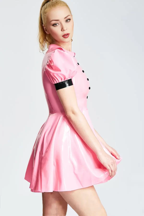 Latex Lolita Maid Dress & Apron