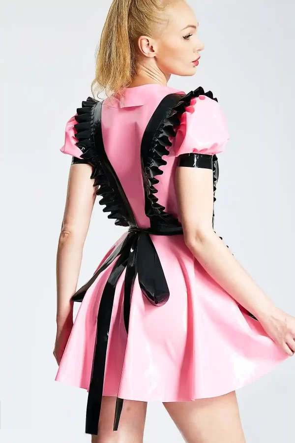 Latex Lolita Maid Dress & Apron