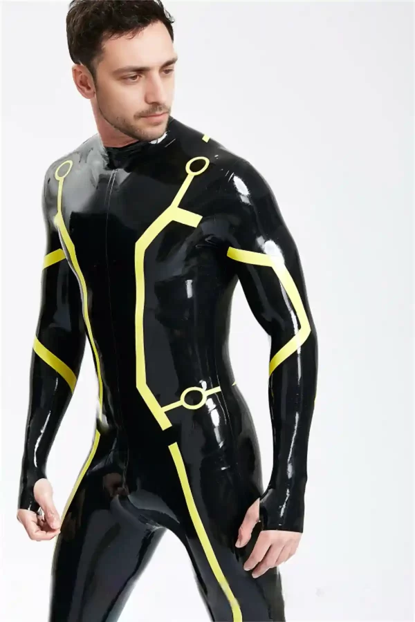 Latex Male Digi-Tron Catsuit