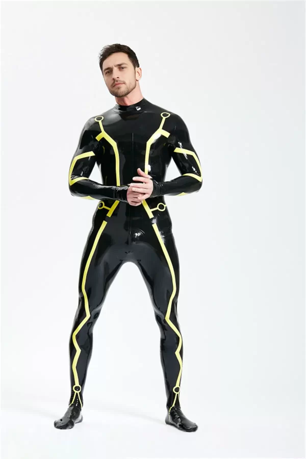 Latex Male Digi-Tron Catsuit