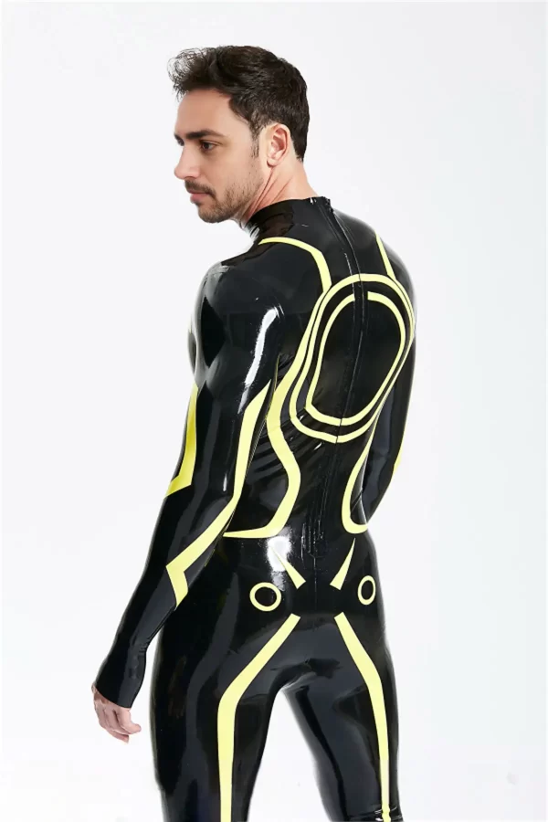 Latex Male Digi-Tron Catsuit