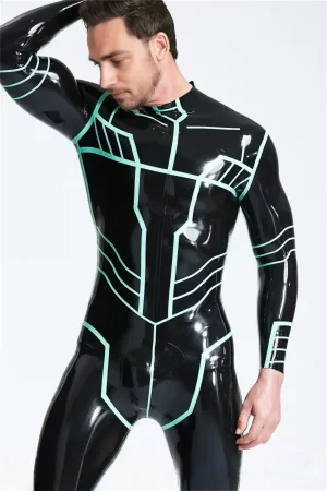 Latex Male Paladin Catsuit