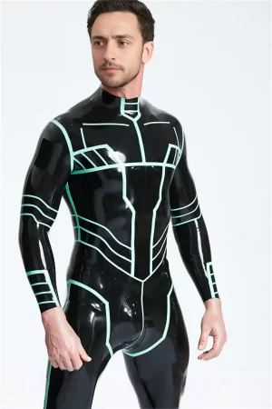 Latex Male Paladin Catsuit