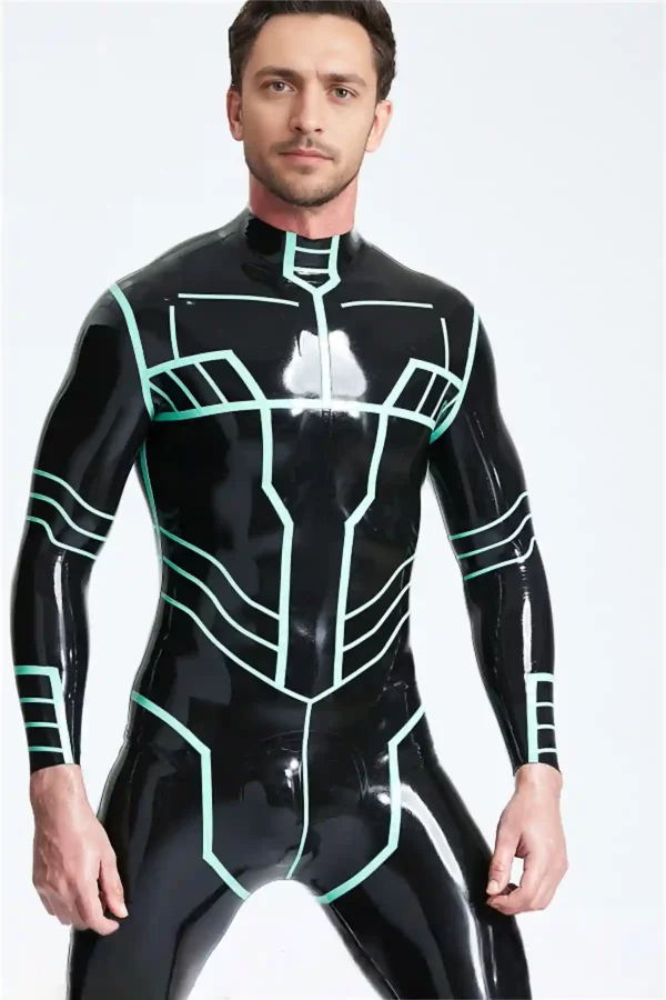 Latex Male Paladin Catsuit