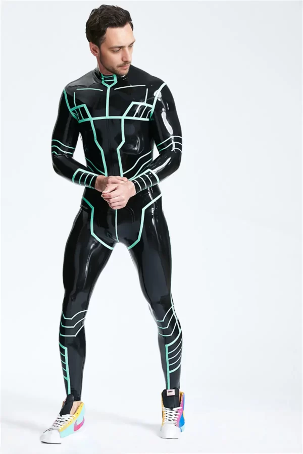 Latex Male Paladin Catsuit