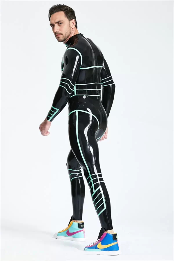 Latex Male Paladin Catsuit