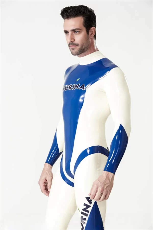 Latex Male Kurina Back Zipper Catsuit