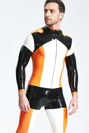 Latex Male Team Player Catsuit