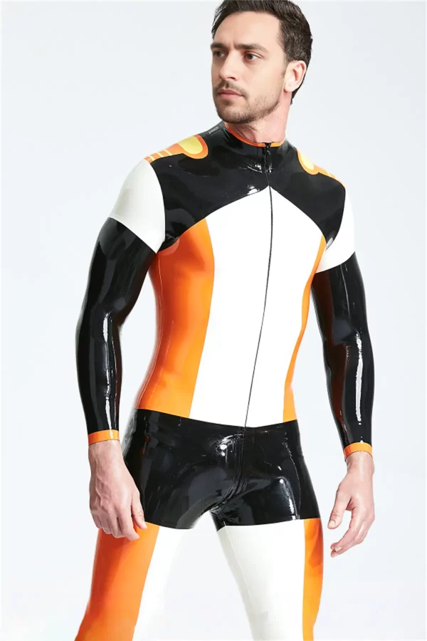 Latex Male Team Player Catsuit