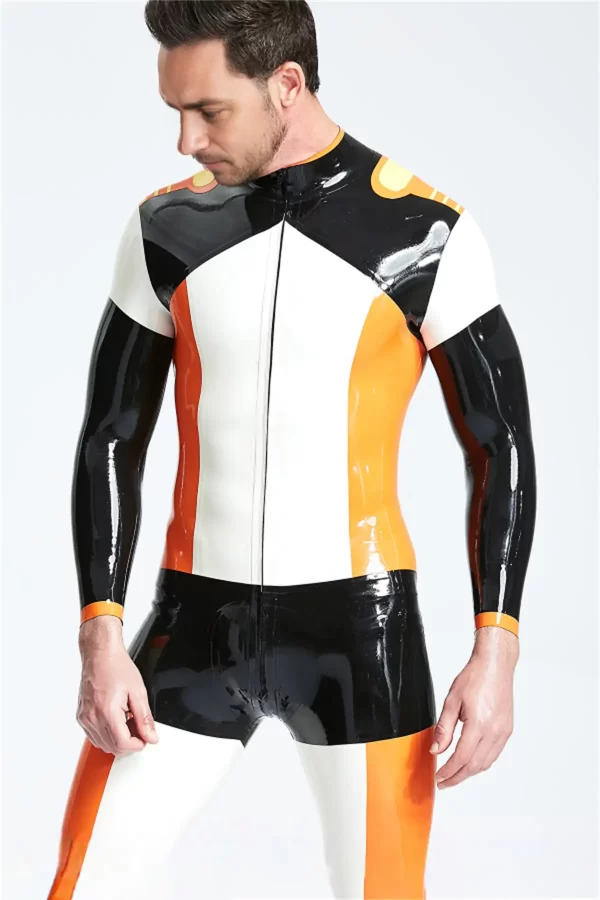 Latex Male Team Player Catsuit