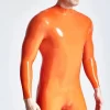 Latex Male Mr Muscles Front-zip Latex Catsuit