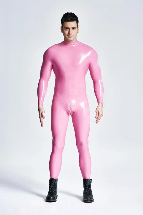 Latex Male Standard Back Zip Latex Catsuit