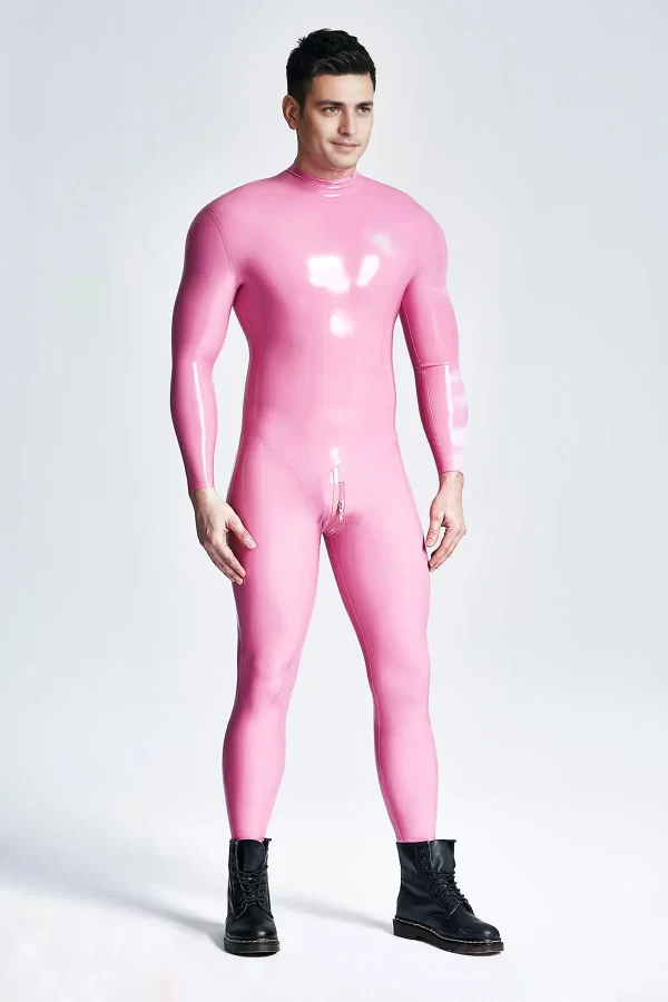 Latex Male Standard Back Zip Latex Catsuit