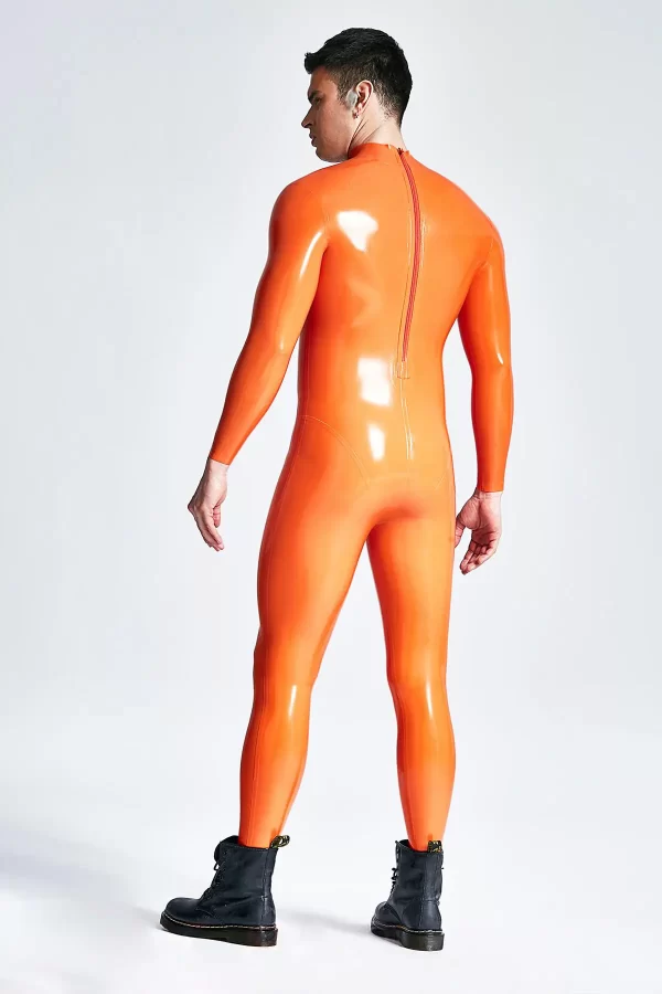 Latex Male Standard Back Zip Latex Catsuit